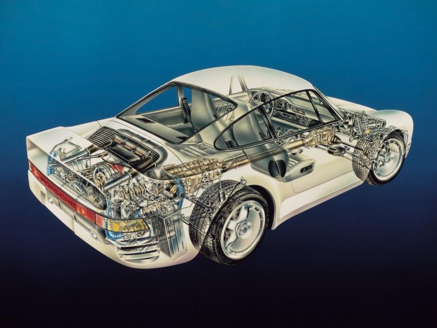  Porsche 959 1986 года  (фото 6 из 70)